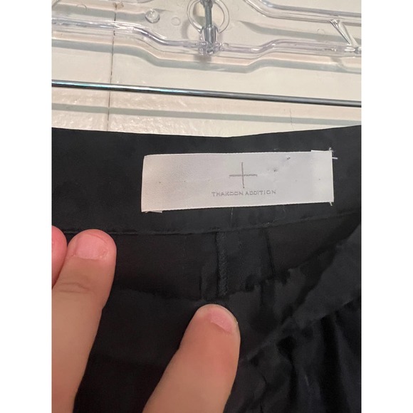 Thakoon Addition leopard print black on black pants size 2 - Picture 2 of 3